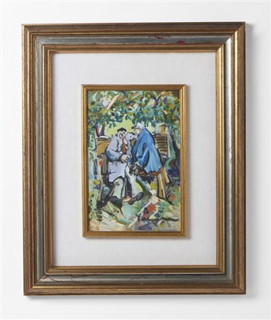 FACCINCANI ATHOS (n. 1951) - GLI ANZIANI.