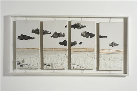 MARELLA MATTEO (n. 1972) - *ESSENZA DI ORIZZONTE IN BIANCO E NERO.