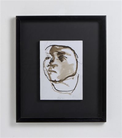 FRANGI GIOVANNI (n. 1959) - STUDIO DI VOLTO (ASSUNTA TAYLOR).