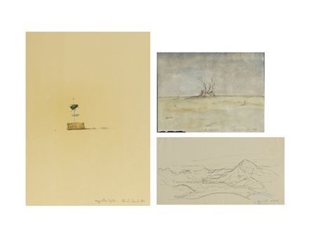 BONICHI CLAUDIO (1943 - 2016) - LOTTO COMPOSTO DA N. 3 DISEGNI.