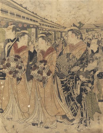 UTAGAWA TOYOKUNI Stampa senza titolo