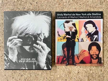 ANDY WARHOL - Lotto unico di 2 cataloghi