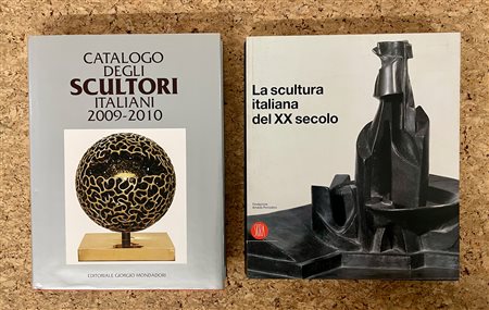 SCULTURA ITALIANA DEL DOPOGUERRA - Lotto unico di 2 cataloghi: