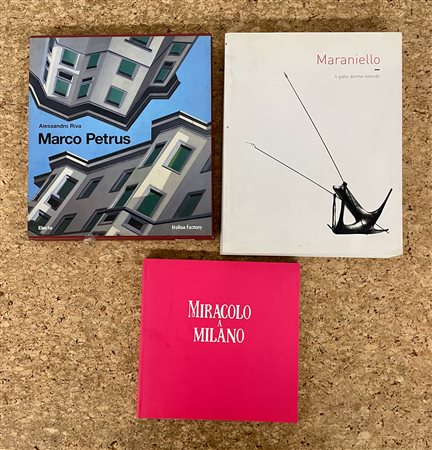 MARCO PETRUS E GIUSEPPE MARANIELLO - Lotto unico di 3 cataloghi