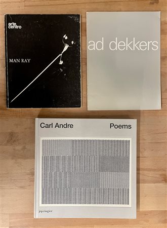 ARTE CONCETTUALE - Lotto unico di 3 cataloghi