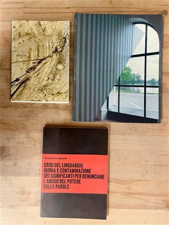 VINCENZO AGNETTI,  MAURIZIO NANNUCCI E MASSIMO NANNUCCI - Lotto unico di 3 cataloghi