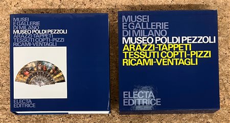 MUSEI E GALLERIE DI MILANO (MUSEO POLDI PEZZOLI, MILANO) - Musei e Gallerie di Milano. Museo Poldi Pezzoli. Arazzi - tappeti - tessuti copti - pizzi - ricami - ventagli, 1984