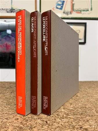 MUSEI E GALLERIE DI MILANO  - Lotto unico di 3 cataloghi: