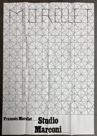 LOCANDINE STUDIO MARCONI (MORELLET E TILSON) - Lotto unico di 2 locandine