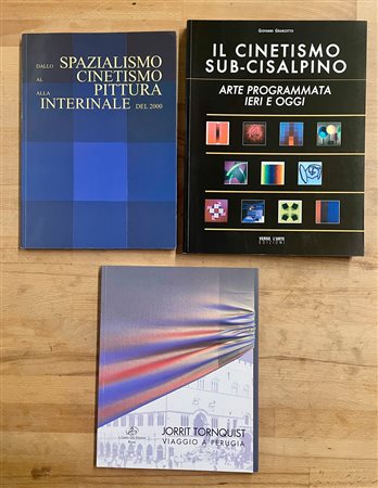 ARTE CINETICA E PROGRAMMATA - Lotto unico di 3 cataloghi