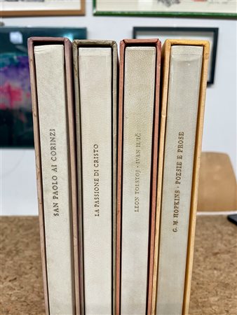 EDIZIONI D'ARTE STAMPERIA VALDONEGA, VERONA - Lotto unico di 4 edizioni