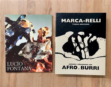LUCIO FONTANA E CONRAD MARCA-RELLI - Lotto unico di 2 cataloghi