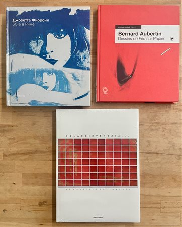 MAURIZIO GALIMBERTI, GIOSETTA FIORONI E BERNARD AUBERTIN - Lotto unico di 3 cataloghi