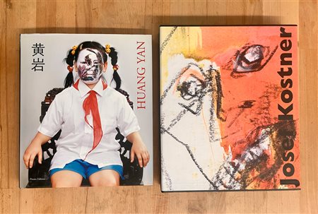 HUANG YAN E JOSEF KOSTNER - Lotto unico di 2 cataloghi