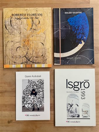 ARTE DEL XX E XXI SECOLO IN ITALIA - Lotto unico di 4 cataloghi