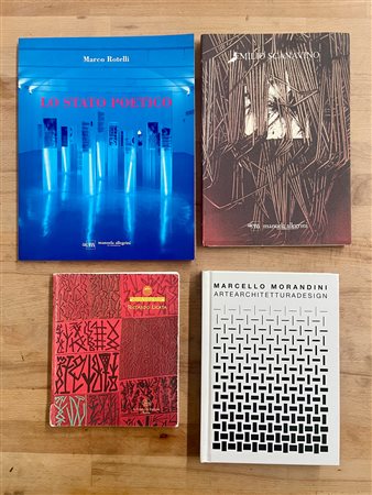 ARTE CONTEMPORANEA E DEL DOPOGUERRA - Lotto unico di 4 cataloghi