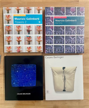 CESARE BERLINGERI E MAURIZIO GALIMBERTI - Lotto unico di 4 cataloghi