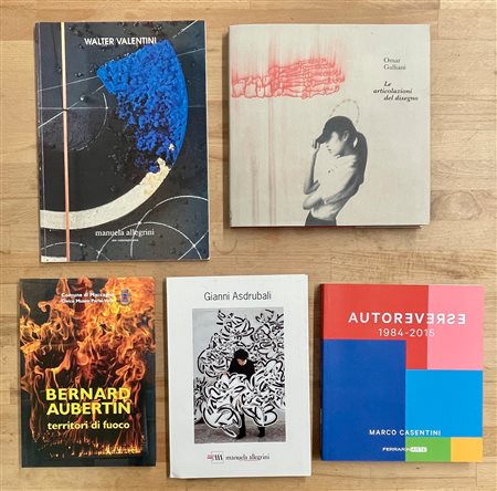 ARTE CONTEMPORANEA  - Lotto unico di 5 cataloghi