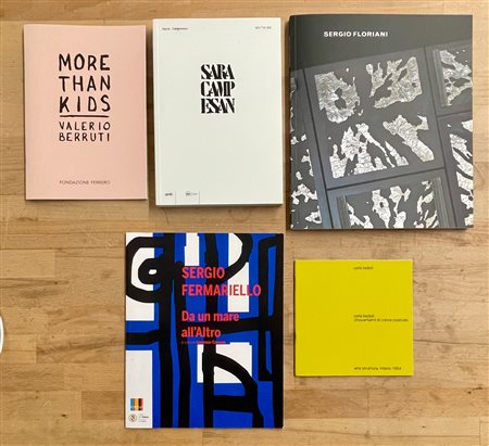 ARTE CONTEMPORANEA ITALIANA - Lotto unico di 5 cataloghi