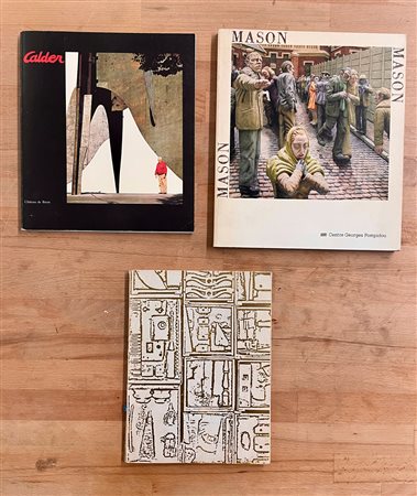 LOUISE NEVELSON, RAYMOND MASON E ALEXANDER CALDER - Lotto unico di 3 cataloghi