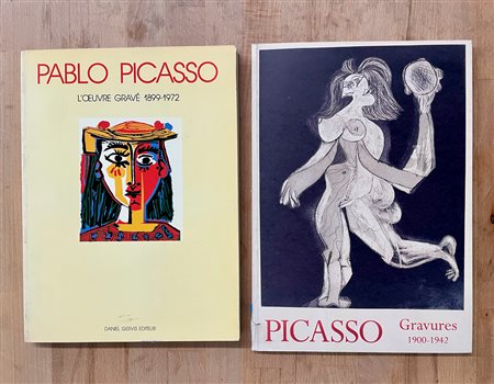 PABLO PICASSO - Lotto unico di 2 cataloghi