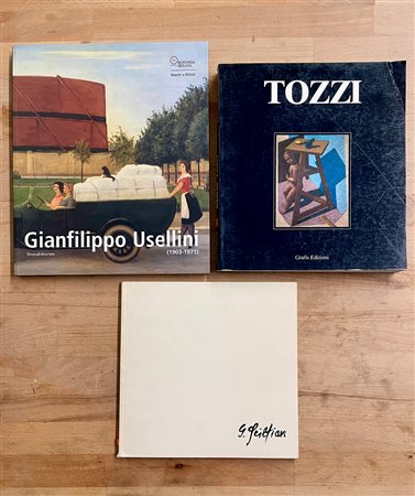 GIANFILIPPO USELLINI, MARIO TOZZI E GREGORIO SCILTIAN - Lotto unico di 3 cataloghi
