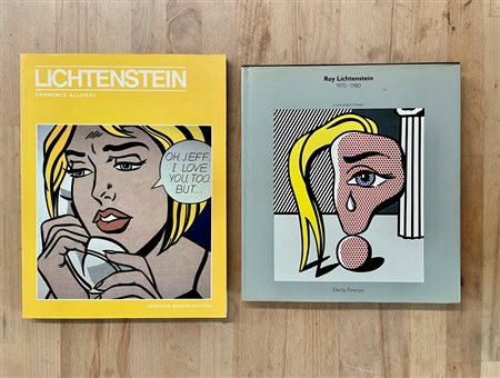 ROY LICHTENSTEIN - Lotto unico di 2 cataloghi