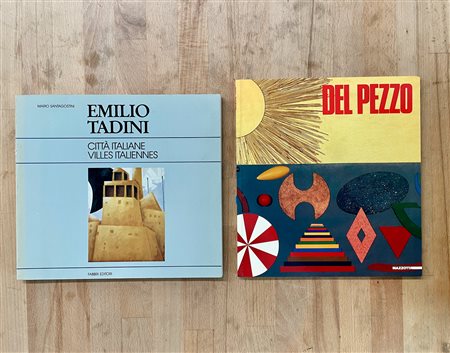 EMILIO TADINI E LUCIO DEL PEZZO - Lotto unico di 2 cataloghi
