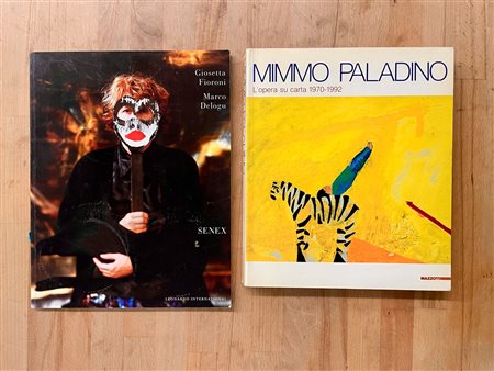 MIMMO PALADINO, GIOSETTA FIORONI E MARCO DELOGU - Lotto unico di 2 cataloghi