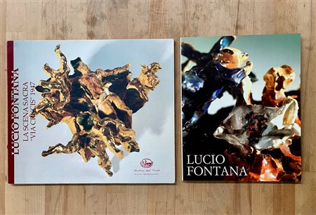 LUCIO FONTANA - Lotto unico di 2 cataloghi