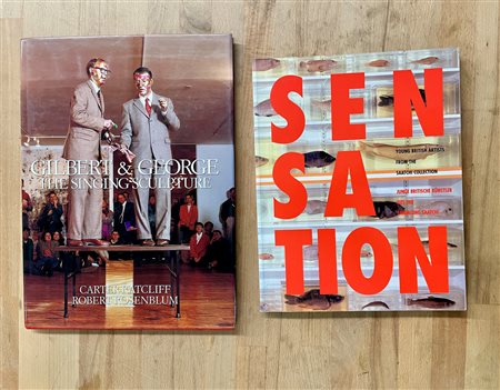 GILBERT & GEORGE E ARTE BRITANNICA - Lotto unico di 2 cataloghi