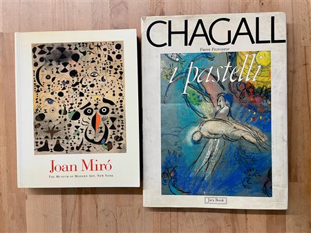 JOAN MIRÒ E MARC CHAGALL - Lotto unico di 2 cataloghi