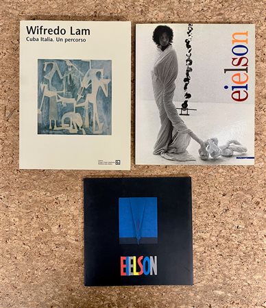 WIFREDO LAM E JORGE EIELSON - Lotto unico di 3 cataloghi