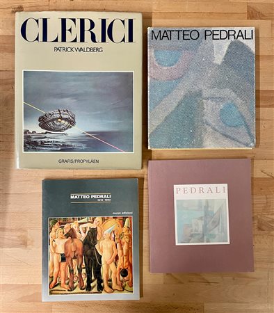 FABRIZIO CLERICI E MATTEO PEDRALI - Lotto unico di 4 cataloghi