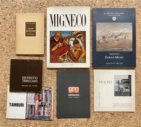 PITTURA FIGURATIVA DEL XX SECOLO - Lotto unico di 7 cataloghi