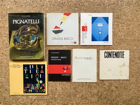 ARTE DEL DOPOGUERRA - Lotto unico di 7 cataloghi