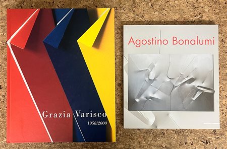 GRAZIA VARISCO E AGOSTINO BONALUMI - Lotto unico di 2 cataloghi