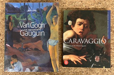 VAN GOGH E CARAVAGGIO - Lotto unico di 2 cataloghi: