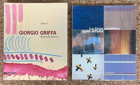 GIORGIO GRIFFA - Lotto unico di 2 cataloghi