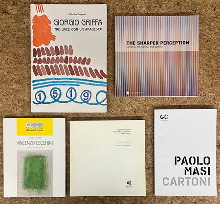 ARTE ANALITICA E CINETICA - Lotto unico di 5 cataloghi