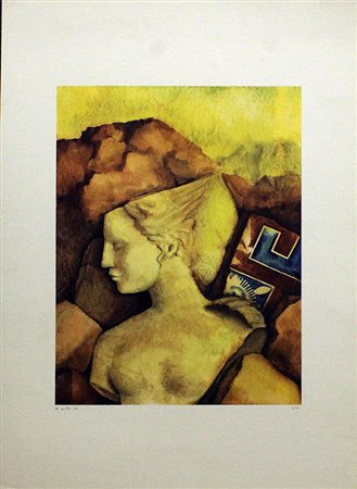 DI GIUSTO WALTER, "Statua greca", 1986