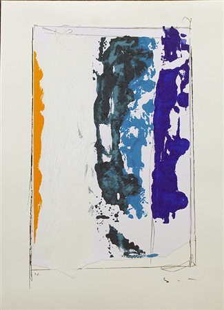 Mario Schifano, "Paesaggio anemico verticale"