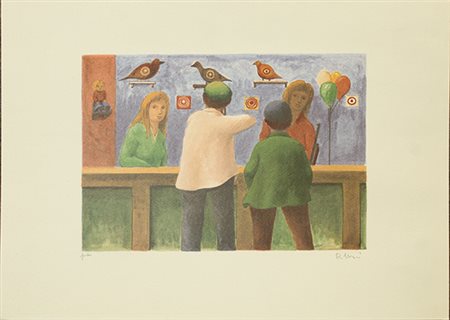 ROBERTO MASI, "Tiro al bersaglio", anni '80