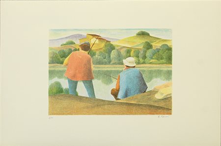 ROBERTO MASI, "Pescatori", anni '80