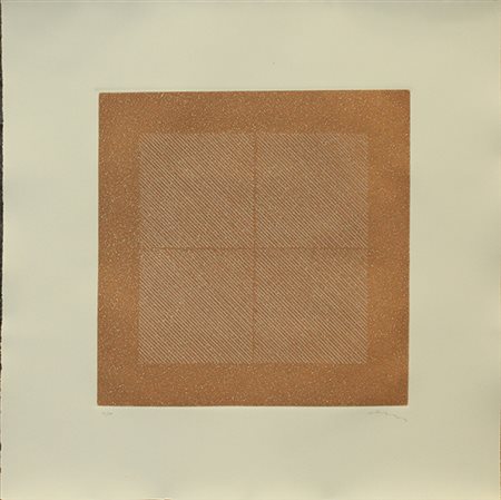 GOTTARDO ORTELLI, "Croce bronzea", anni '90