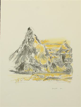 ATTILIO FORGIOLI, "Montagne"