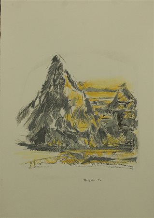 ATTILIO FORGIOLI, "Montagne"