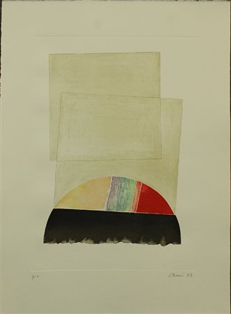 EUGENIO CARMI, "Composizione verticale", 1999