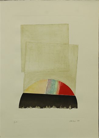 EUGENIO CARMI, "Composizione verticale", 1999