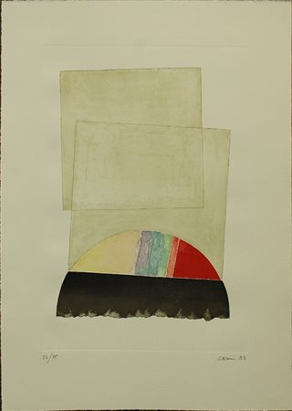 EUGENIO CARMI, "Composizione verticale", 1999